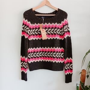 NWt American Eagle Chevron Wool Blend Sweater XS